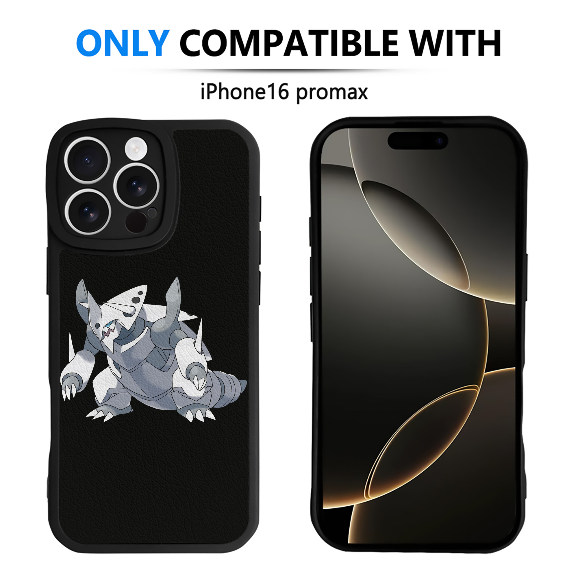 （画像用） ポケットモンスター Pokémon 【iPhone 16シリーズ対応】シリコンスマホケース（レザー調） 材質：シリコン